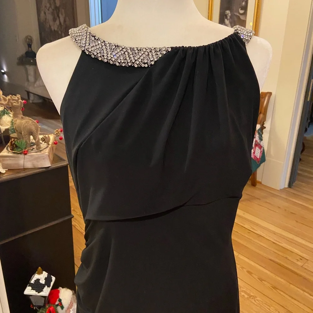 Ralph Lauren Evening Black Gown Size 14